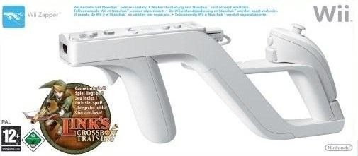 Portada de Wii Zapper With Link's Crossbow Training para Wii (PAL España)
