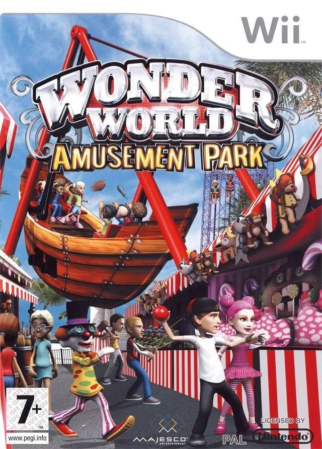 Portada de Wonder World Amusement Park para Wii (PAL España)