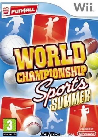 Portada de World Championship Sports: Summer para Wii (PAL España)