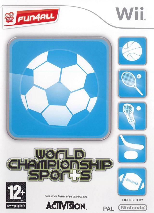 Portada de World Championship Sports para Wii (PAL España)