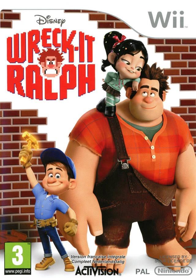 Portada de Wreck-It Ralph para Wii (PAL España)