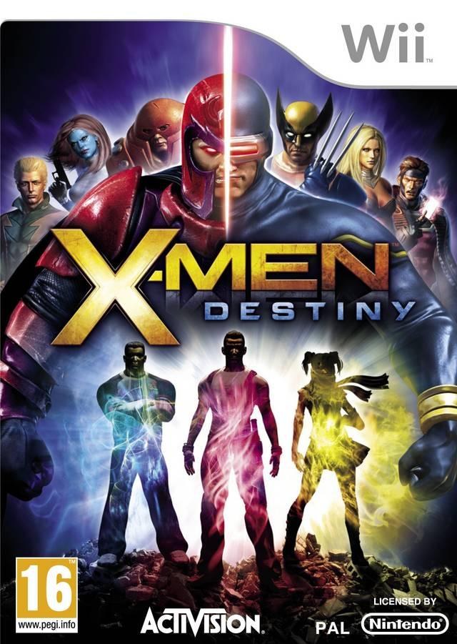 Portada de X-Men: Destiny para Wii (PAL España)