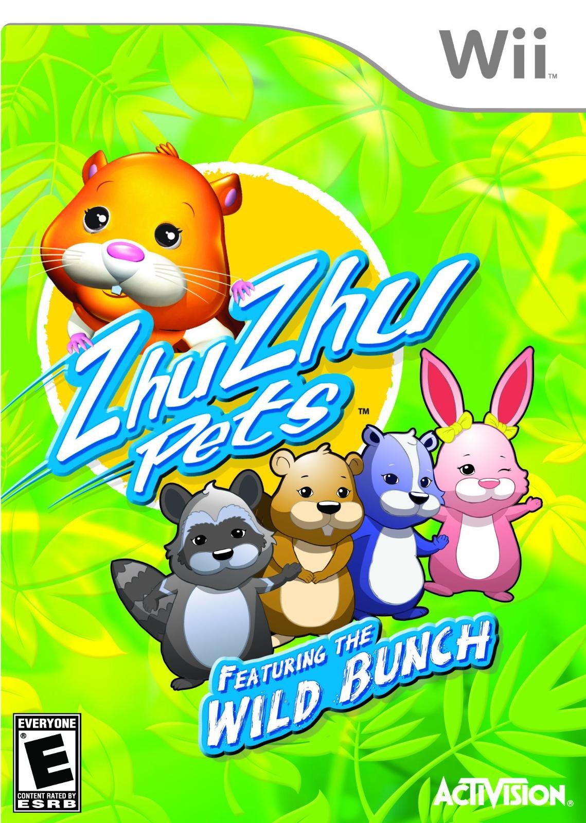 Portada de Zhu Zhu Pets: Featuring The Wild Bunch para Wii (PAL España)