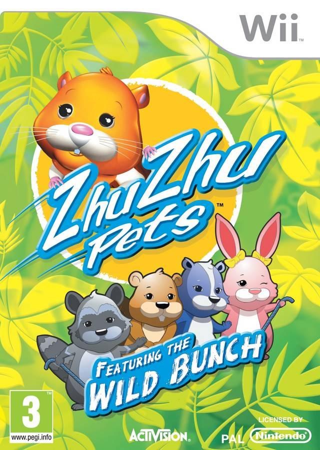 Portada de ZhuZhu Pets: Wild Bunch para Wii (PAL España)
