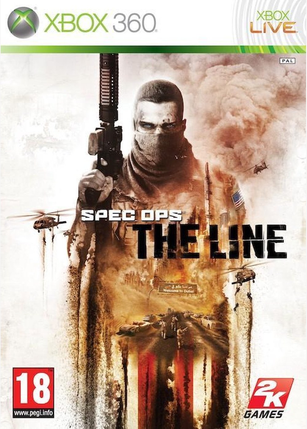 Portada de Spec Ops: The Line Estándar para Xbox 360 (ES)
